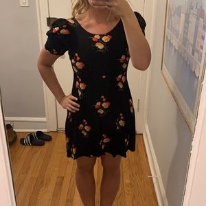 Zara floral dress